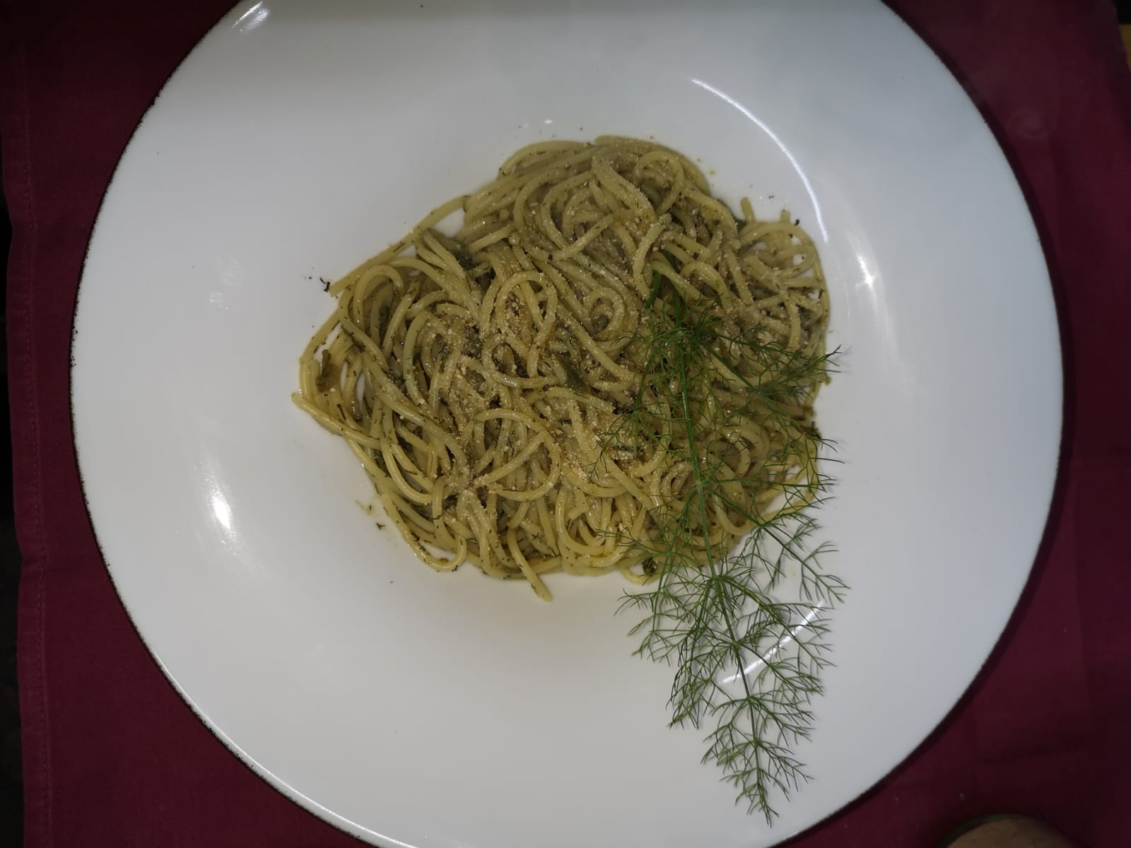 Spaghetto al Finocchietto Selvatico di Duddova